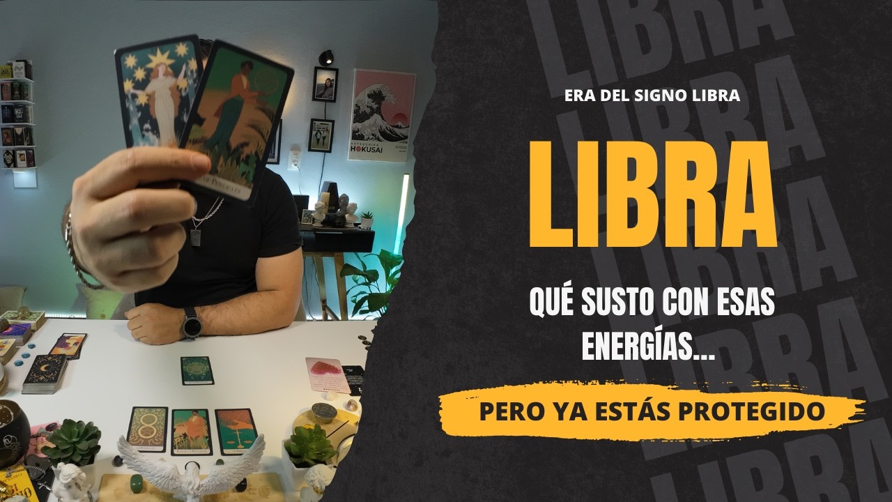 LIBRA ♎️ 👉 qué susto con esas energías… pero ya estás protegido 💛