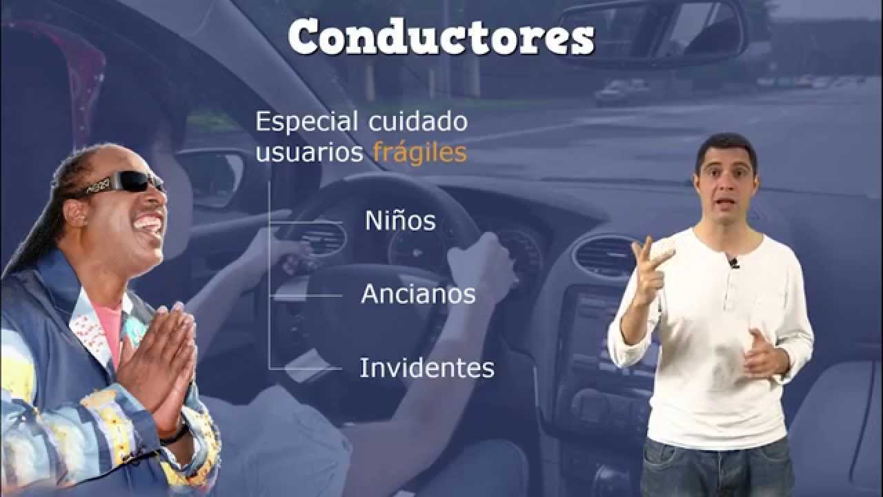 Usuarios de la vía  Vídeo 1 - Autoescuela Súper Express, autoescuela online