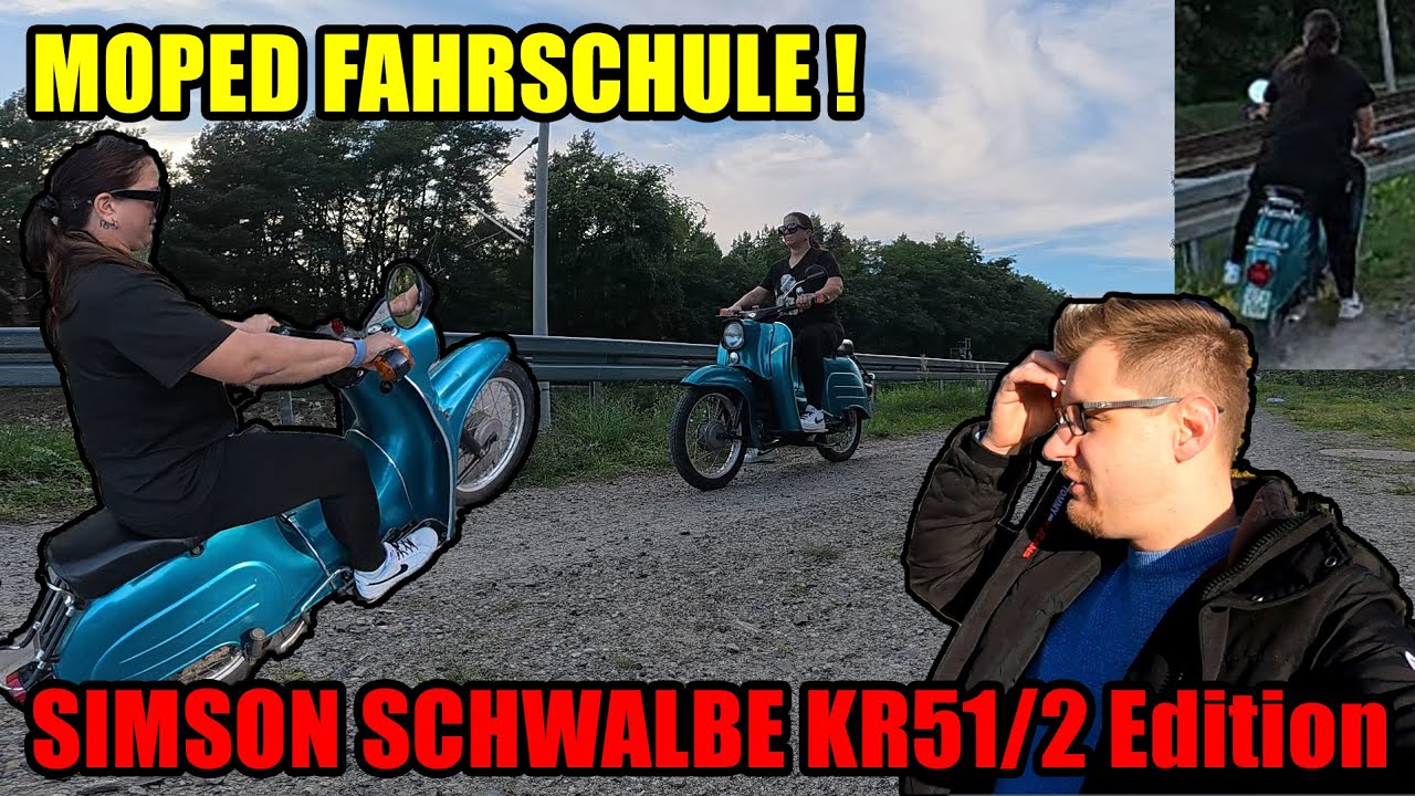 Kristin WILL Schwalbe fahren lernen! Moped Fahrschule Spezial