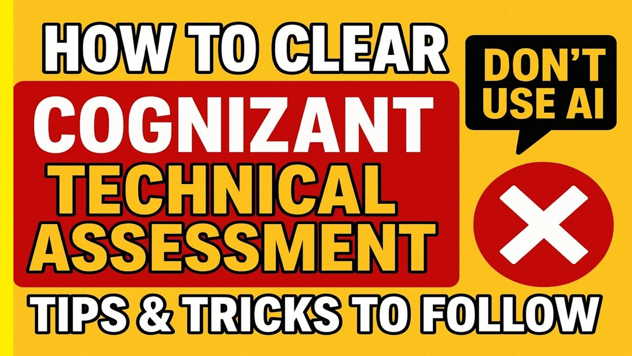 Cognizant technical assessment || Coding question || Cluster 1 , 2 , 3 || AI Code 