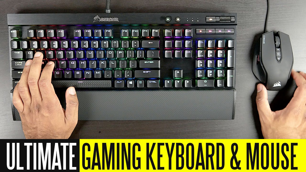 Corsair K70 Rapidfire & M65 Pro RGB - Ultimate Combination