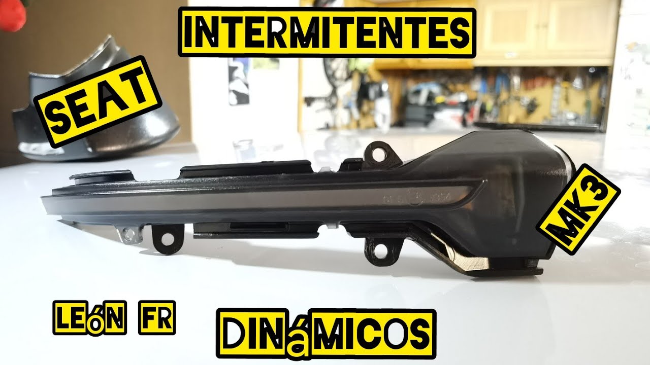 Intermitentes Dinámicos SEAT Leon Mk3 2017 Retrovisores dinámicos