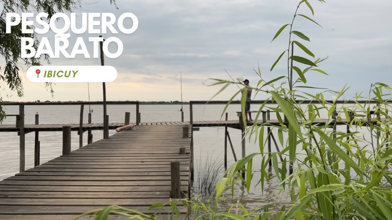 Pesquero BARATO!! Con caba&ntilde;as, proveeduria, llegas en auto. Pesca en ibicuy