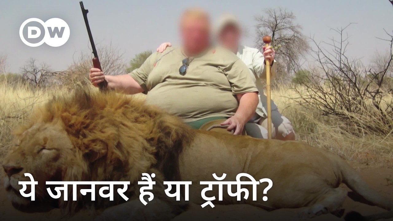 ट्रॉफी हंटिंग: कितना बेरहम शौक [Trophy Hunting Cruel Hobby Or Conservation?] | DW Documentary हिन्दी