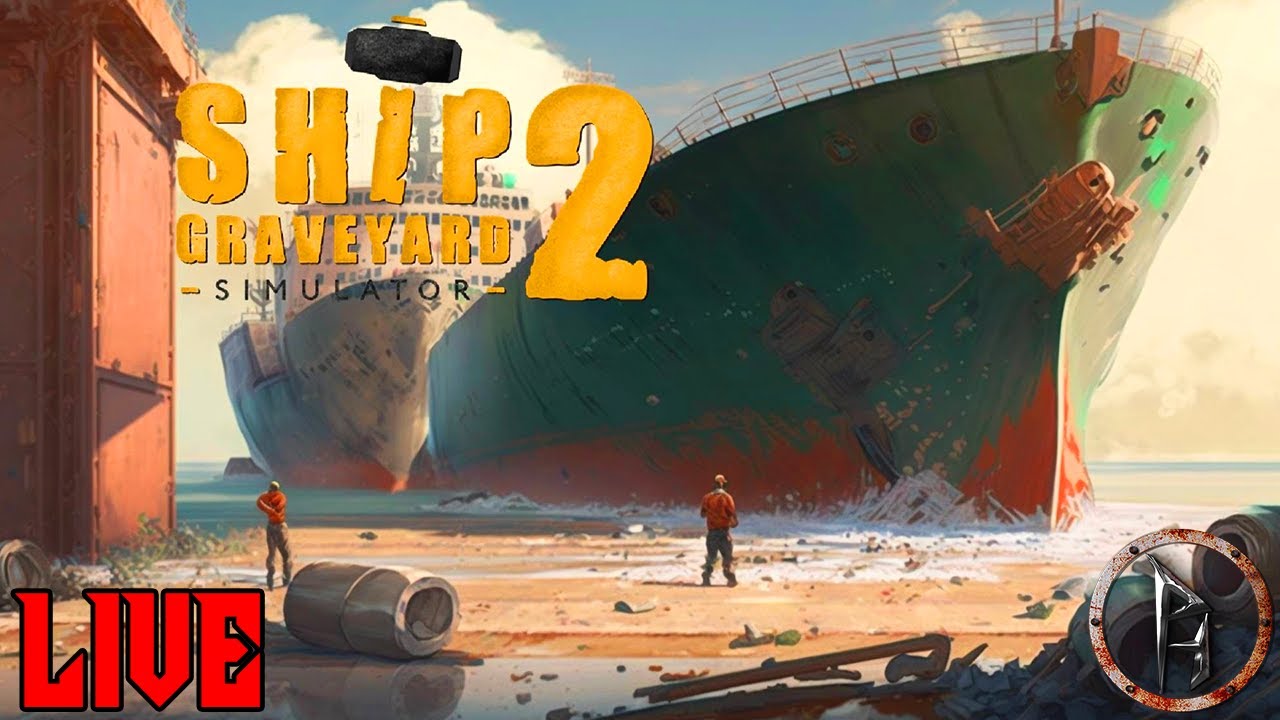 Ship Graveyard Simulator 2 - Live - Mindennel is elbontjuk a hajókat!!!