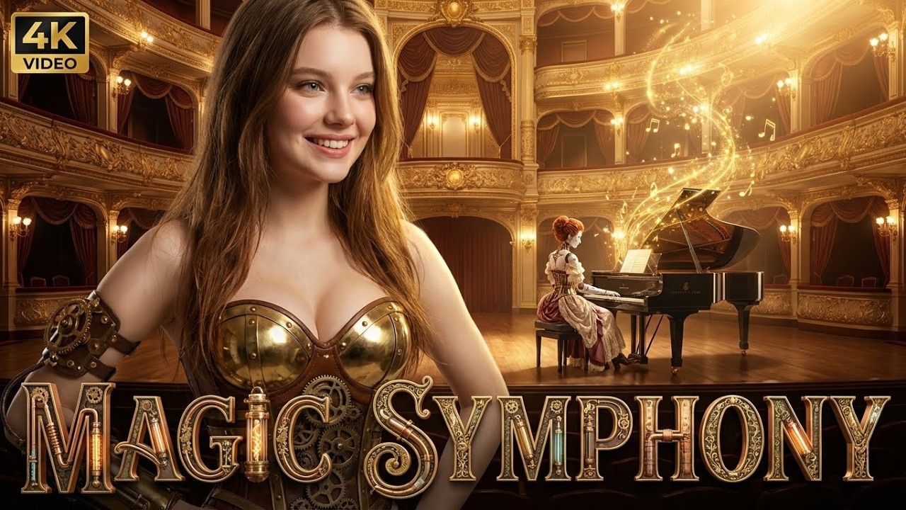 The Steampunk Ballerina: A Mechanical Symphony | Ai Short Film