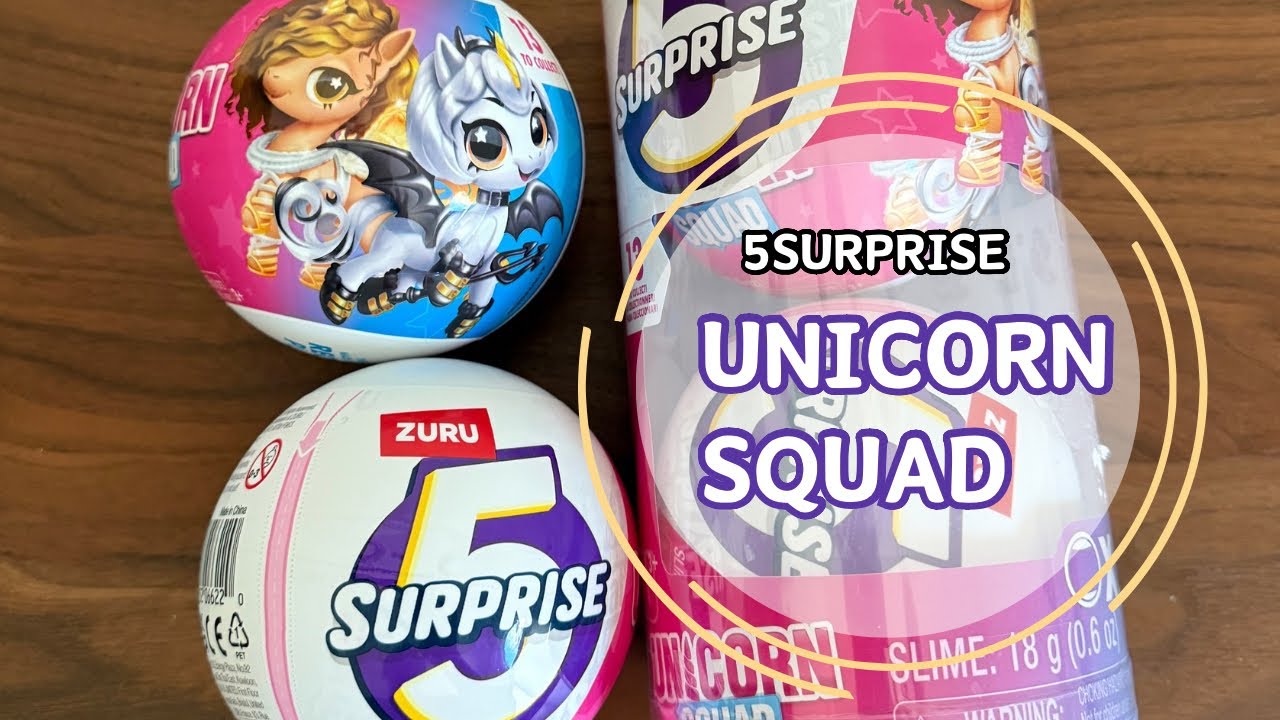 Unicorn squad unboxing😆no talking ASMR