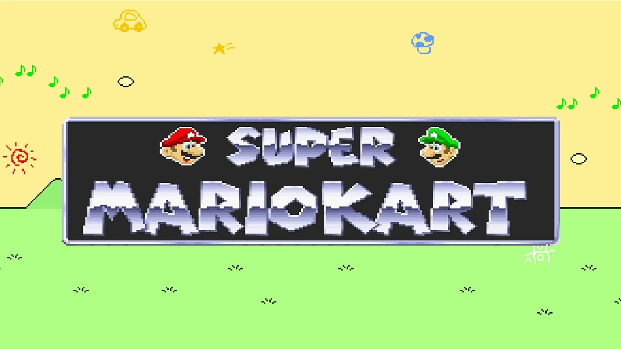Koopa Beach (Versão Beta) - Super Mario Kart