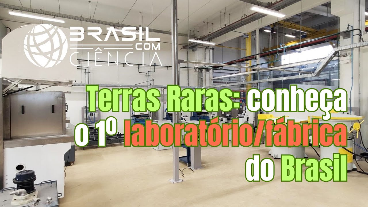 #corteBCC290 - Terras Raras: conheça o laboratório/fábrica piloto do Brasil