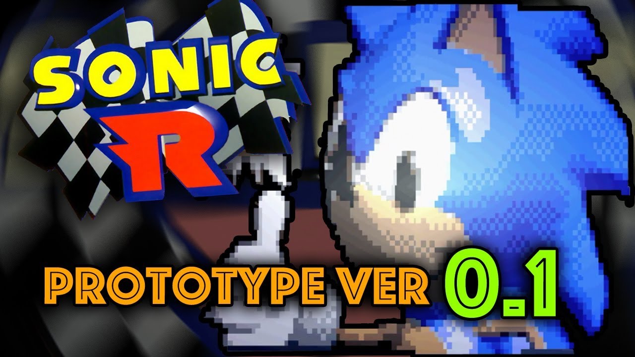 IT'S WORKING! Sonic R prototype ver 0.1 so different!