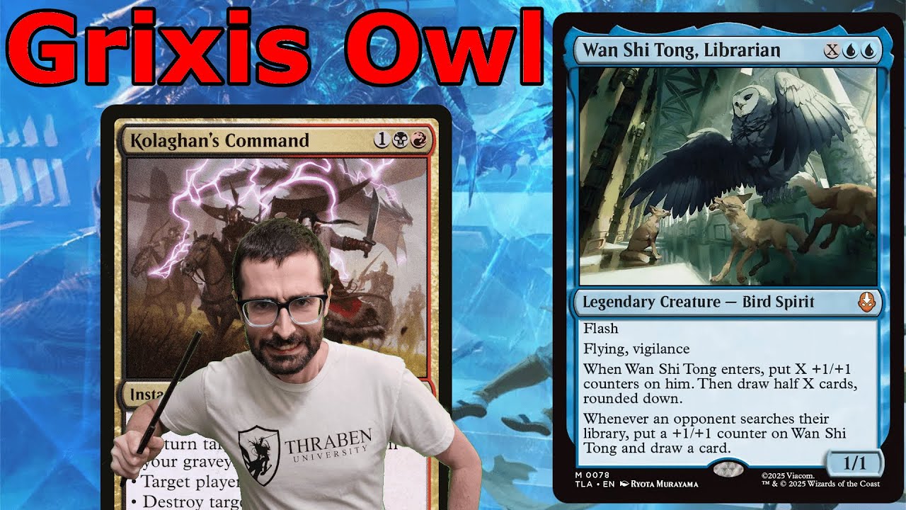 BIRD IS THE WORD!  Legacy Grixis Owl Control MTG