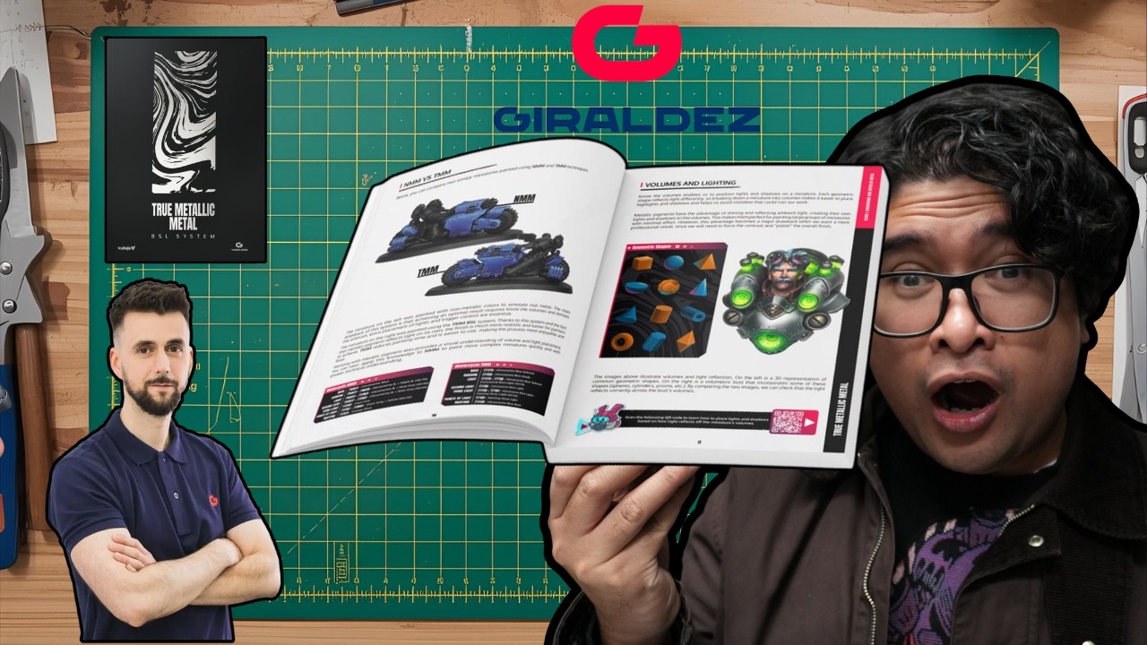 Malowanie IDEALNEGO złota systemem Vallejo BSL (metoda Angela Giraldeza)