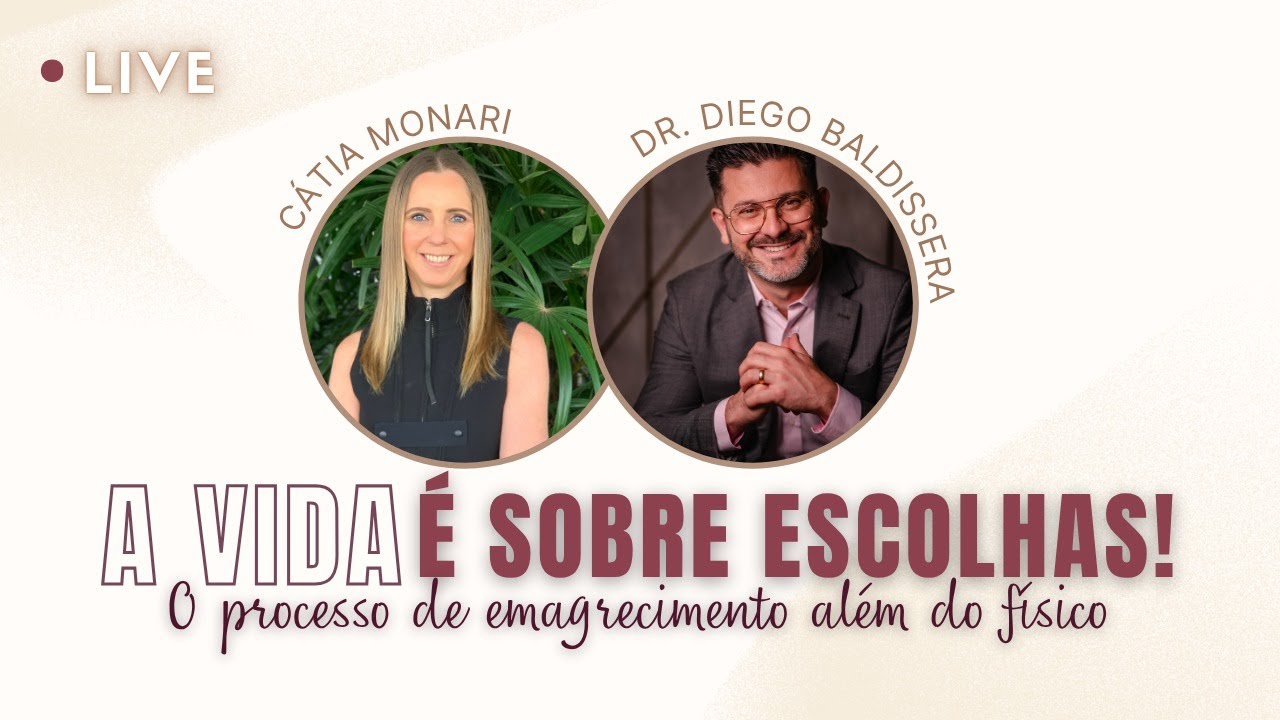 A vida é sobre escolhas! O processo do emagrecimento além do físico