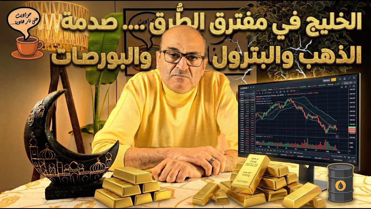 الخليج فى مفترق الطرق ....صدمة الذهب والبترول والبورصات