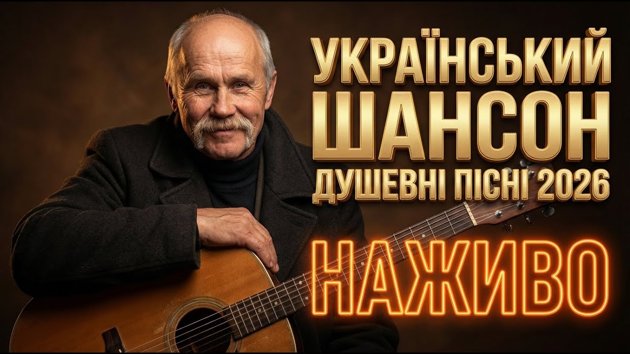 🌿 Український шансон — пісні для душі — | Сивий Кобзар — LIVE