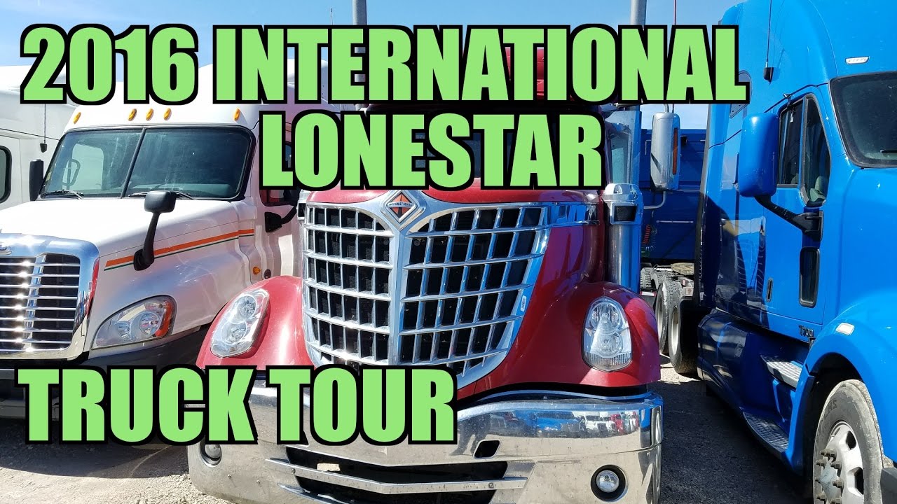 2016 International LoneStar truck tour