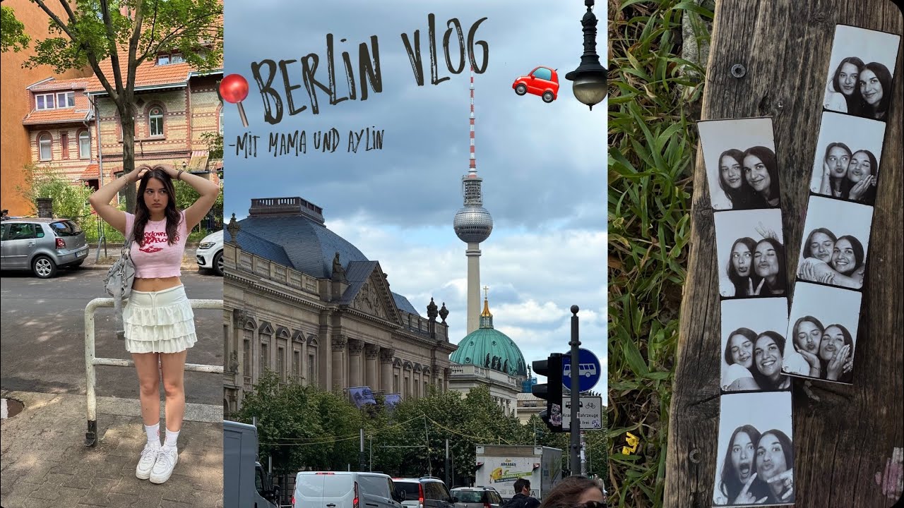 Zu dritt Berlin unsicher machen😊 Achtung Touri Alarm 🚨 ⚠️