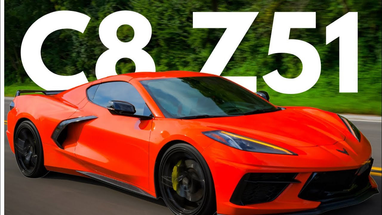 Corvette C8 Orange Monster Cinematic 4k Video @goghana