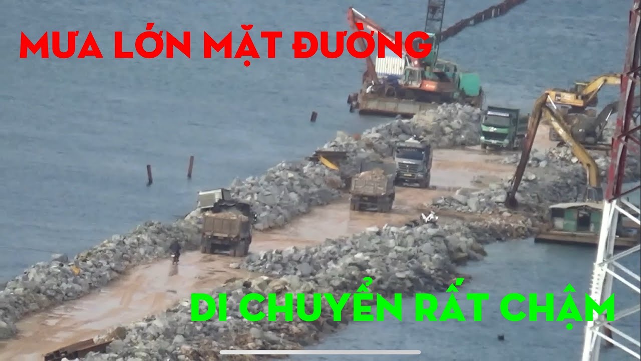 Đường Vượt Biển Ra Cảng Nước Sâu Những Ngày Mưa Sẽ Như Thế Nào 