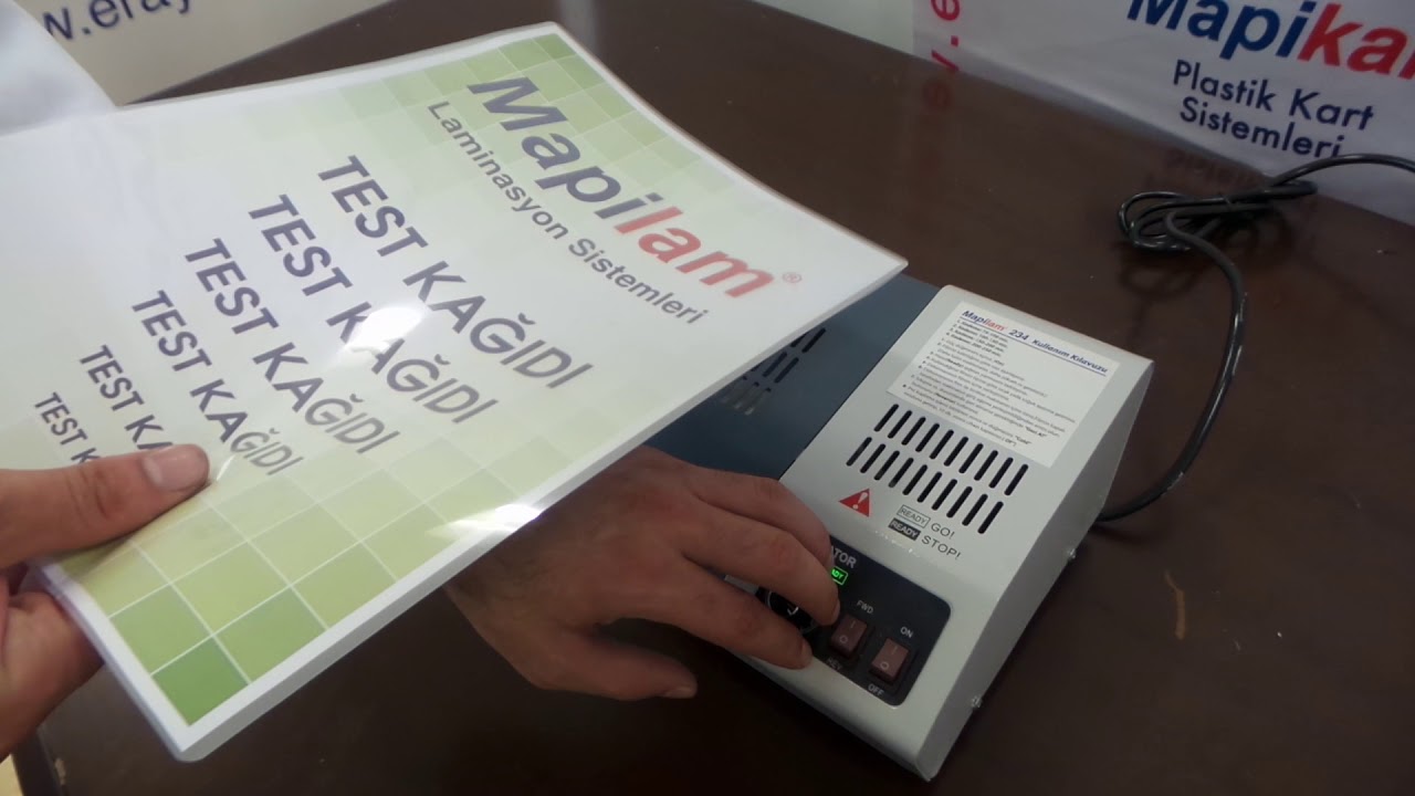 Mapilam 234 Laminasyon Makinesi