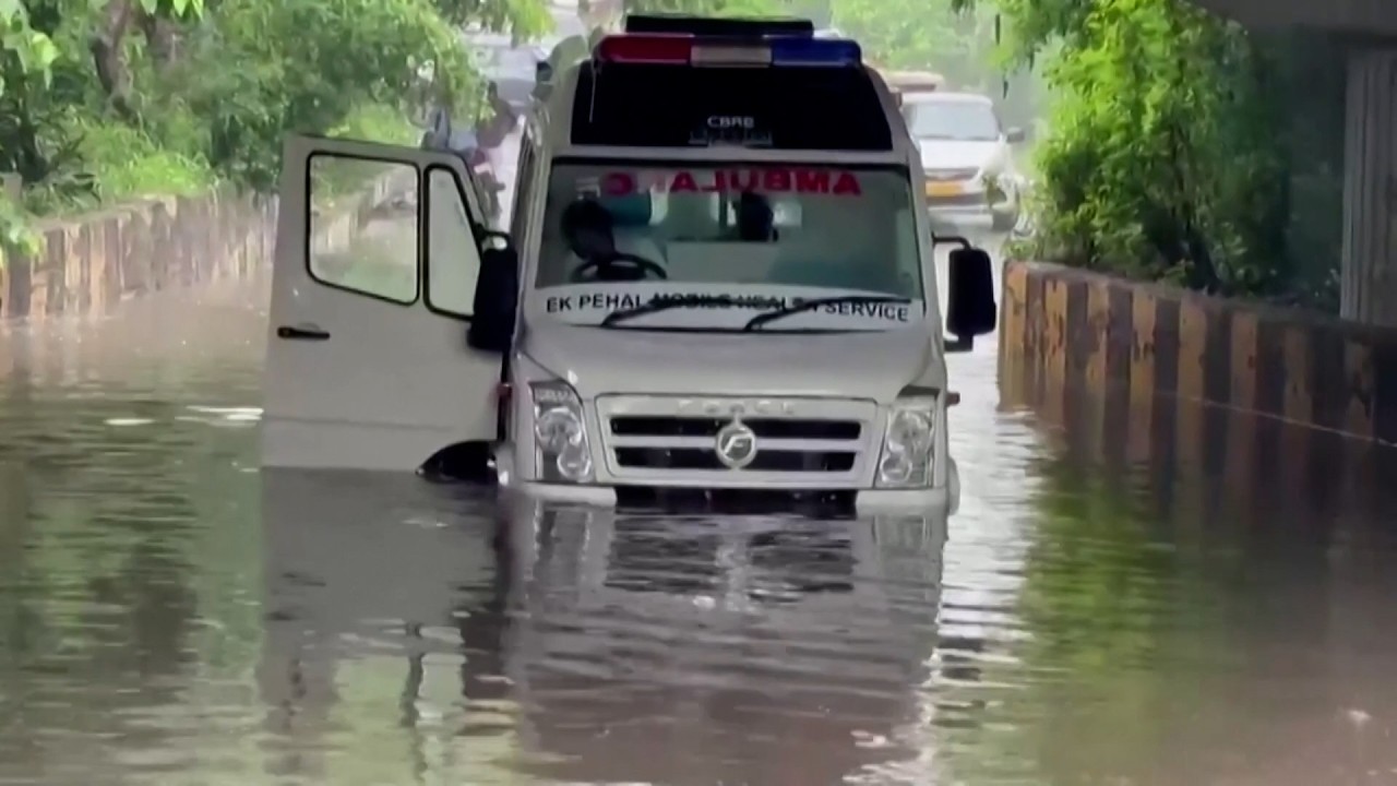 New Delhi on red alert as heavy rains pound the city