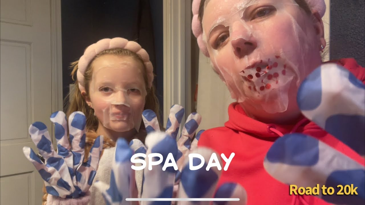 Girls Spa Day | Mother Daughter at Home Spa Day