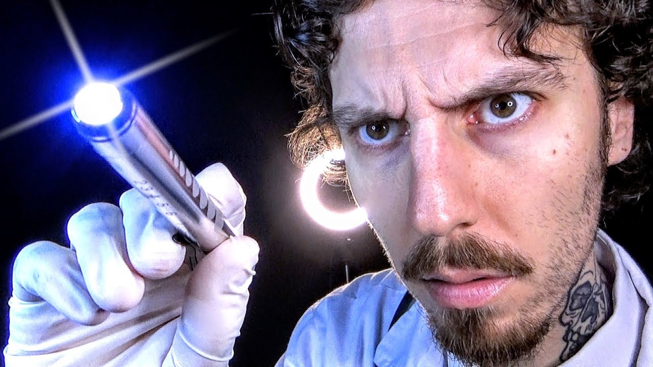 ASMR NEUROLOGICAL EXAMINATION 👨‍⚕️🩺 CRANIAL NERVE EXAM DOCTOR ROLEPLAY DEEP SLEEP (eyes closed)