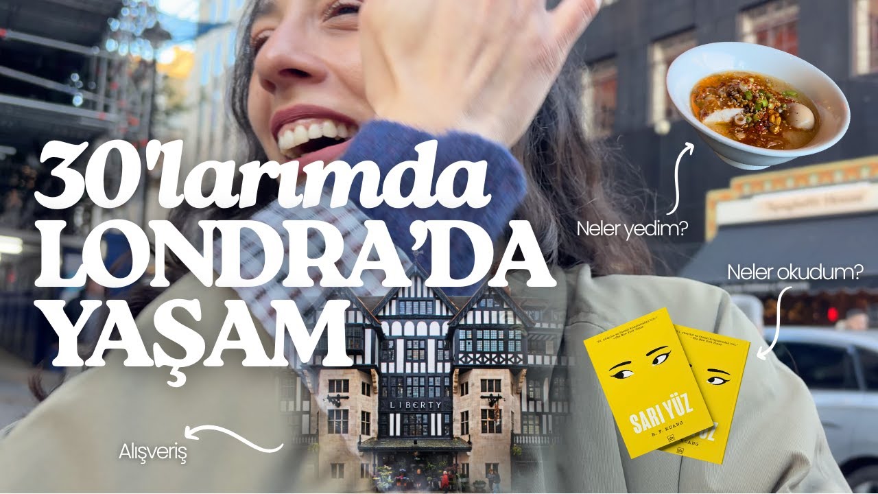 Londra Vlog: Londra’da Ev Bakıyoruz | Alışveriş | Liberty ve Dr.Martens Turu | Kitap ve Dizi Sohbeti