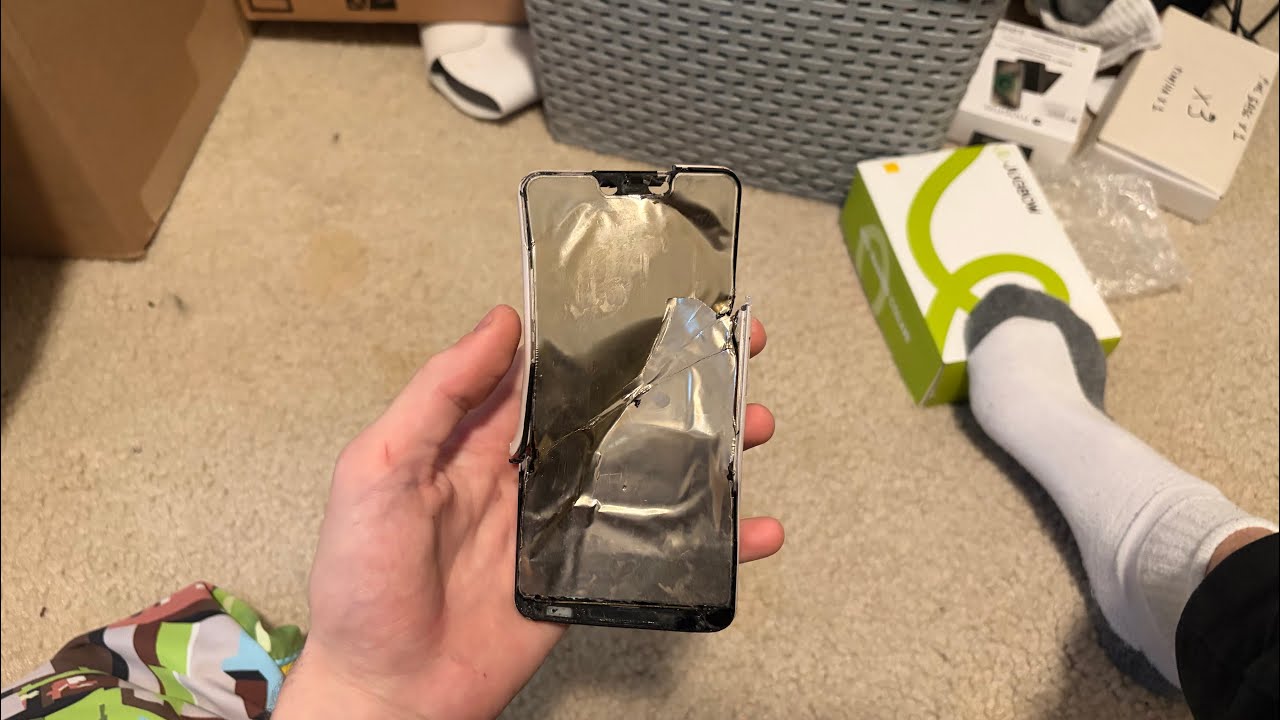Google Pixel 3xl Screen Destruction 