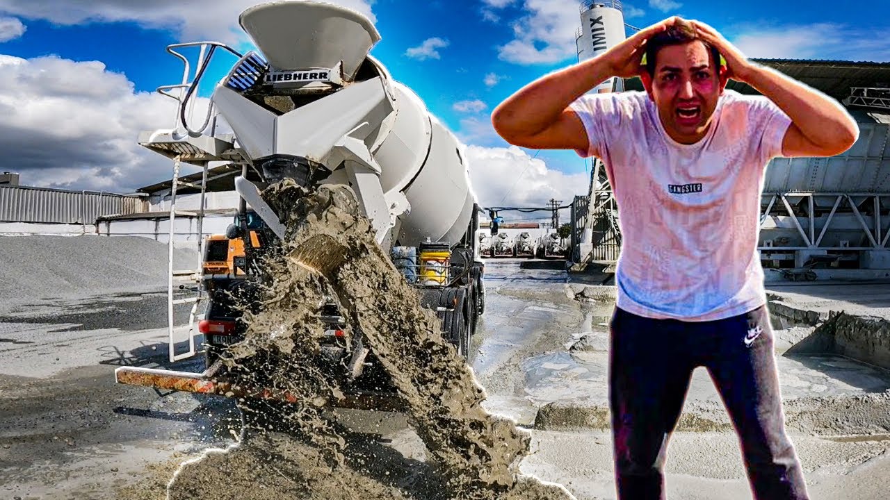ACELEREI O CAMINHÃO NO ÚLTIMO ATÉ DERRAMAR TUDO ( Vida De Concretero )