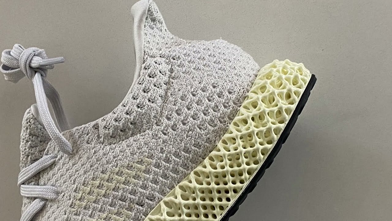 Adidas FutureCraft 4D Crystal White / Chalk Cream Review + On Feet
