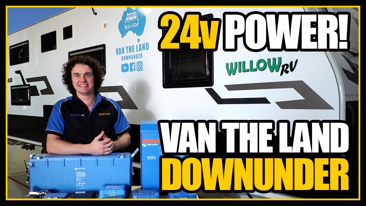 24 Volt Power System | Willow Caravan Power Upgrade | Solar 'N' Sat Bundaberg
