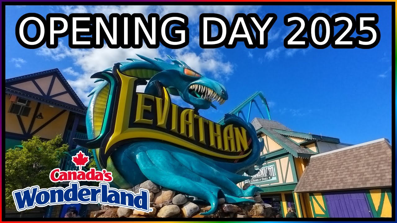 Canada’s Wonderland Season Begins! | 2025 Opening Day Vlog