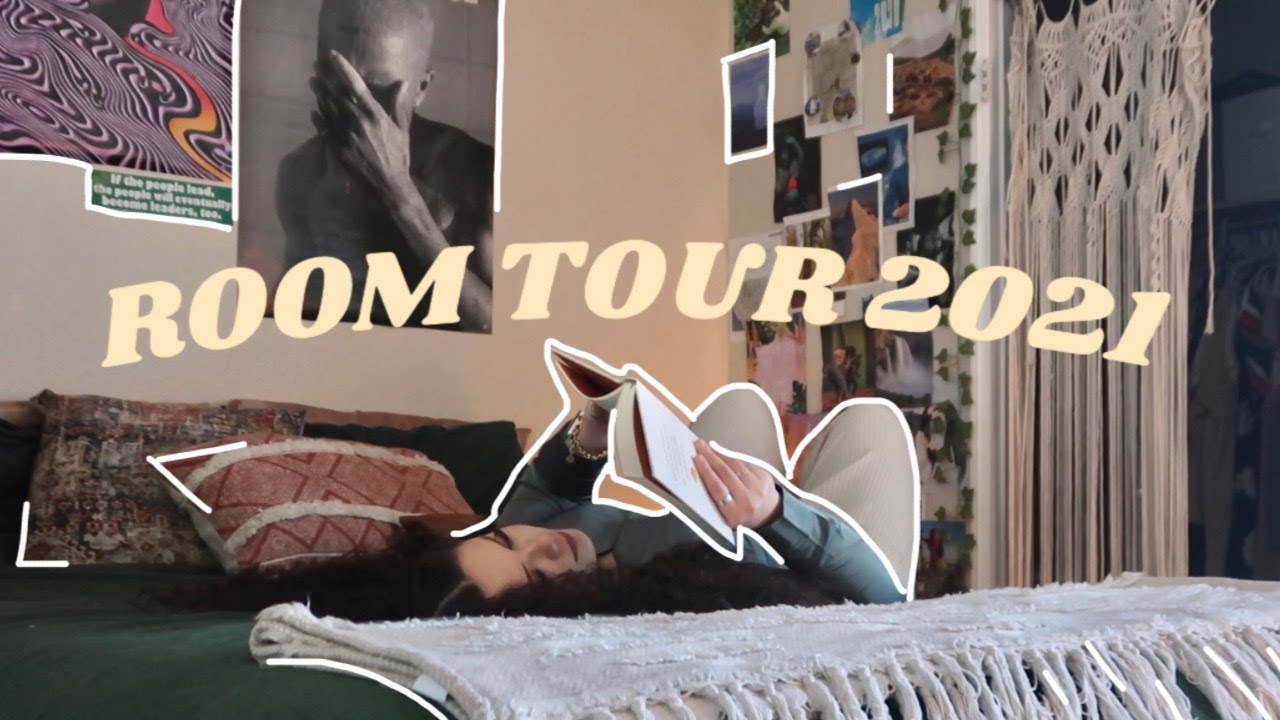 california room tour 2021! *aesthetic, artsy n cozy*