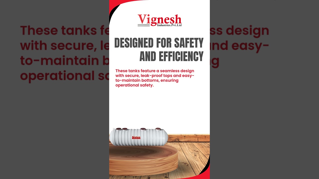 Sintex FRP Fuel Tank ⛽ | Safe, Rust-Free & Maintenance-Free Fuel Storage!