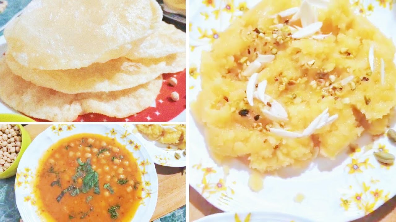 Street-Style Halwa Puri At Home | So Delicious