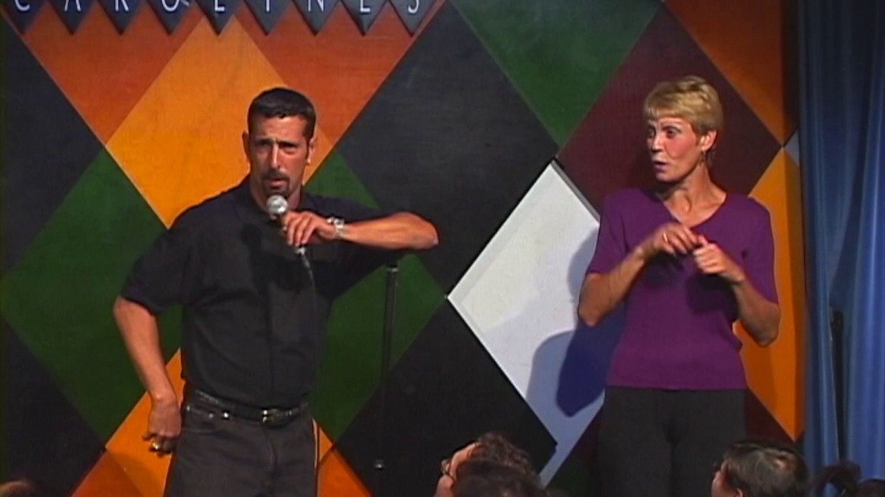 Rich Vos Performs @ Bob Golub's stand-up show for the deaf.