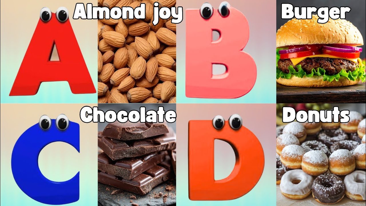 ABC Food Song for Toddler | Food Alphabet Song | Phonics for Kids | Alphabet Letters