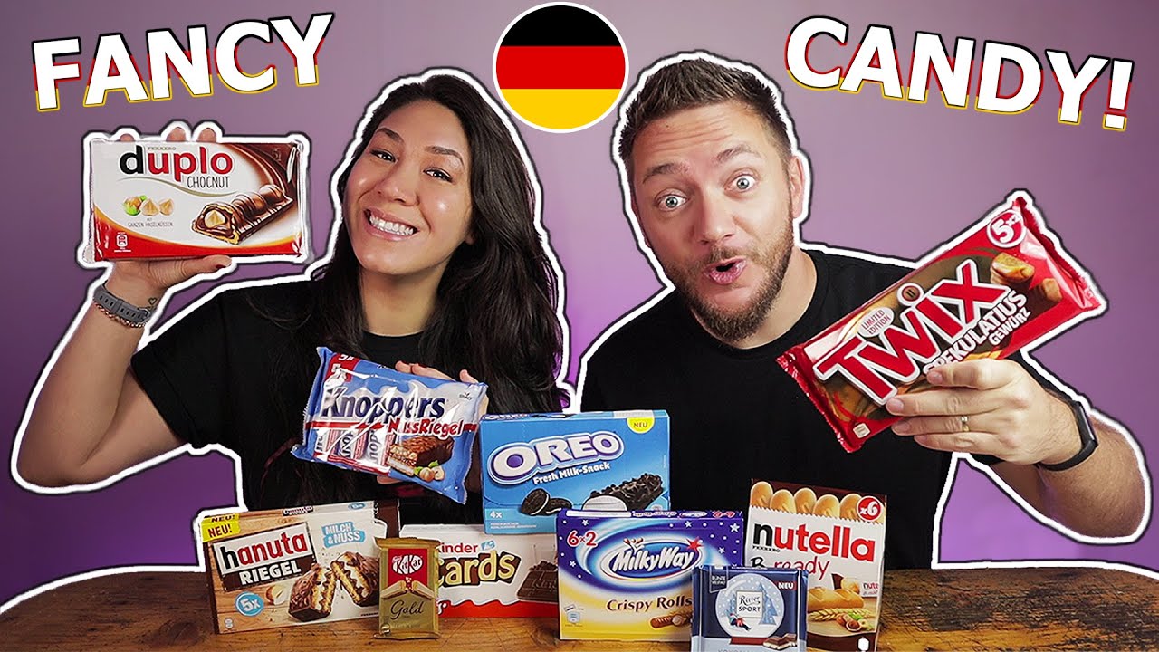 Trying Fancy Candy Popular in Germany!