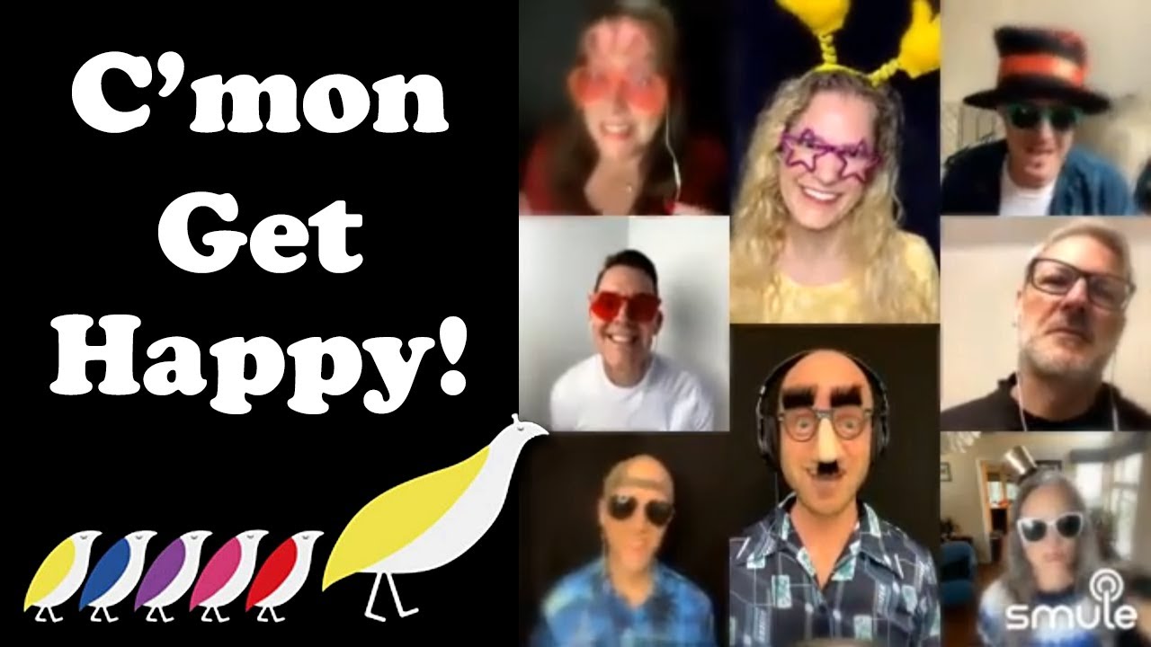 Come On Get Happy Cover | Partridge Family Theme Song | Group Singing on Smule