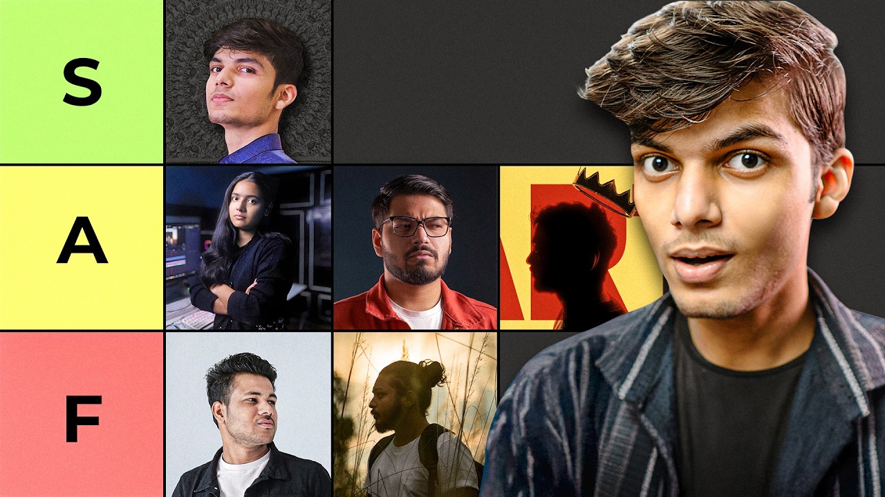Ranking Every Editing YouTuber (From Beginner to Genius)