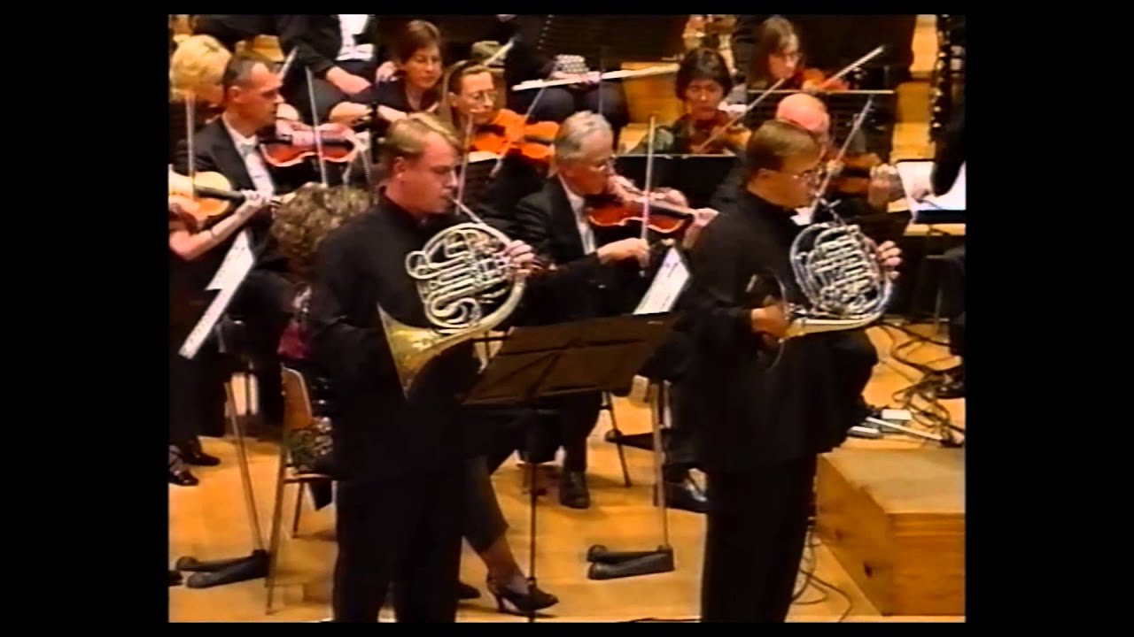 Schumann - Konzertstück for four horns, Op. 86 - II. Romanze & III. Sehr lebhaft