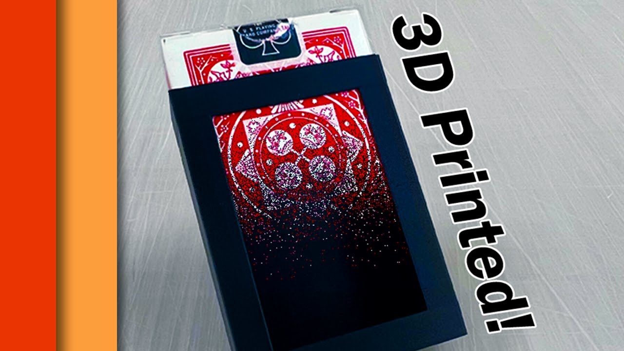 Create Your Own 3D Printed Vanishing Deck Magic Trick - Easy DIY Tutorial!