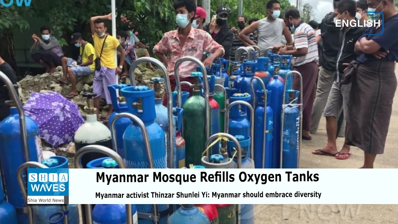 Myanmar mosque refills oxygen tanks for community, regardless of religion