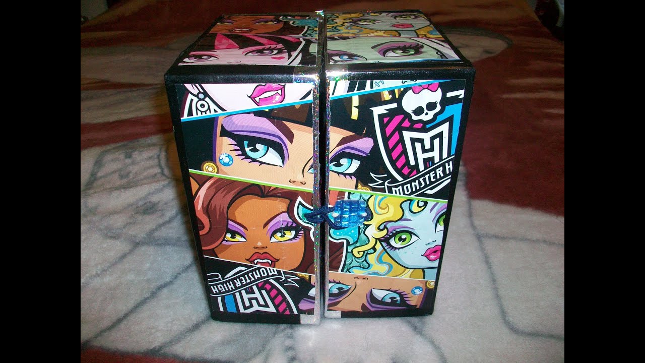 Органайзер для аксессуаров Monster High своими руками.