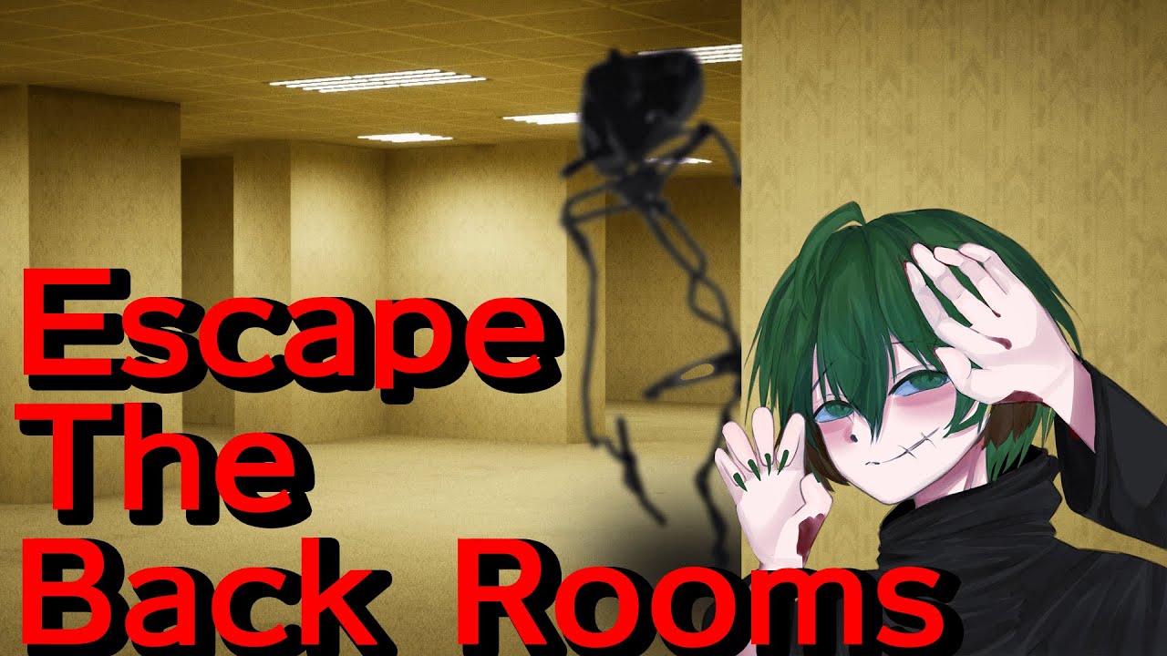 [Escape The Back Rooms][コラボ]今年最後のホラゲ！！！🐨🎮