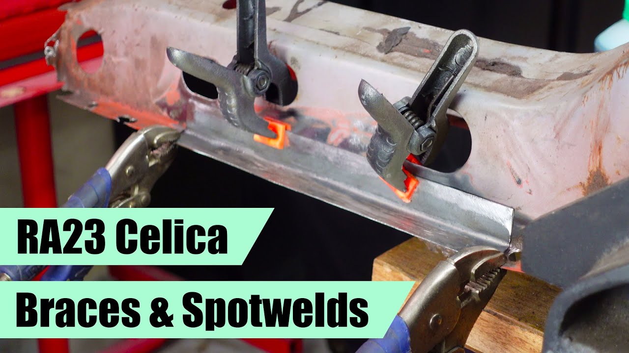 Spot Weld Removal and Rust Repair - RA23 Toyota Celica Restomod (Part 22)
