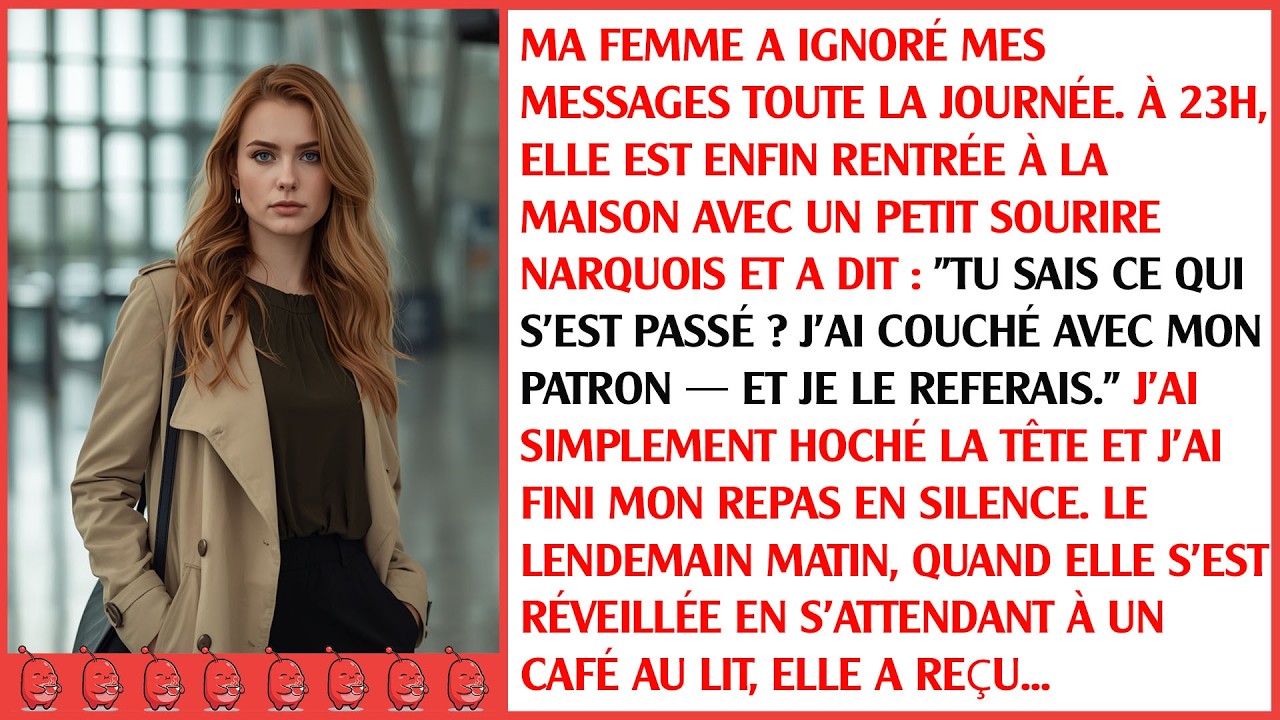 « Il mendie de l’affection », plaisante-t-elle… Ma réponse glaciale lance une vengeance épique.