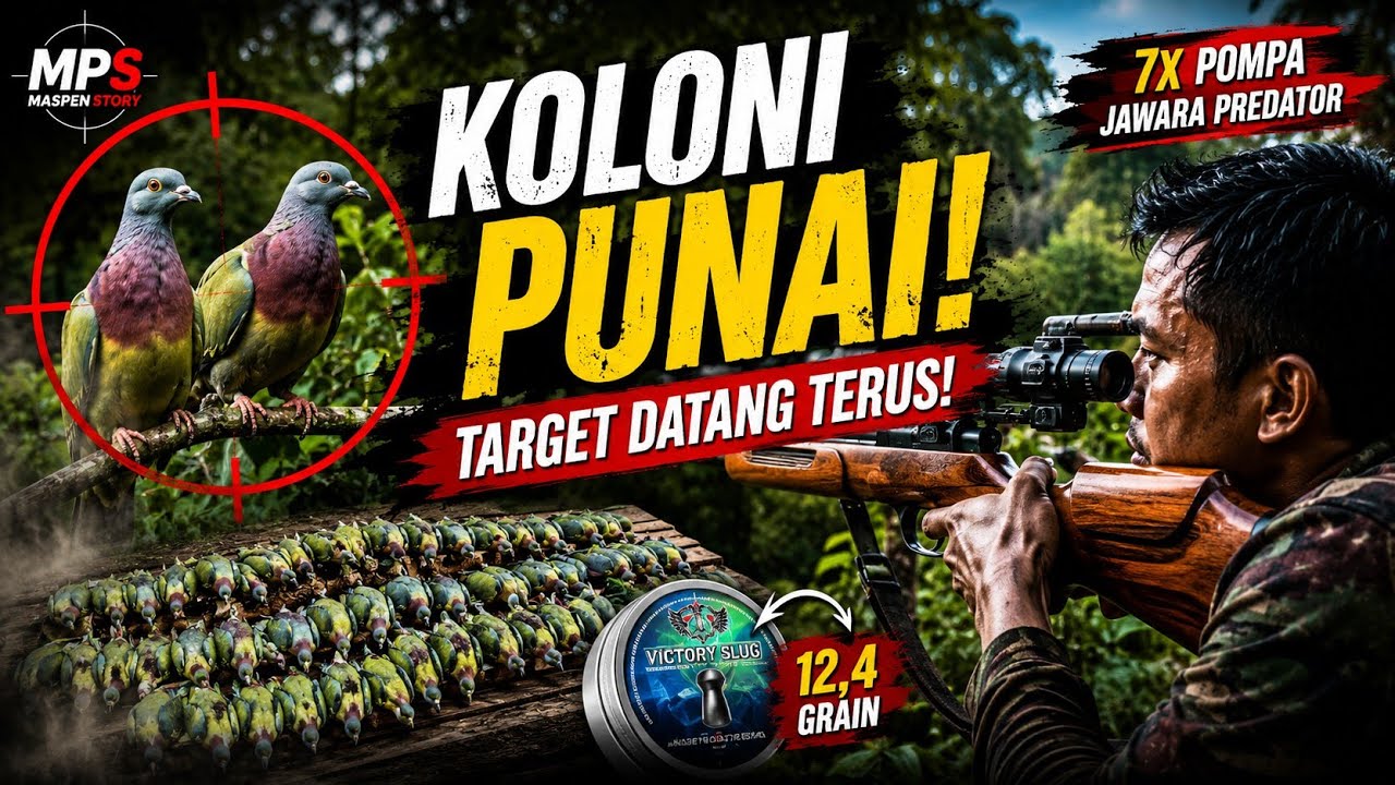 ‼️FULL TARGET‼️BERBURU PUNAI KALIMANTAN BERSAMA JAWARA PREDATOR