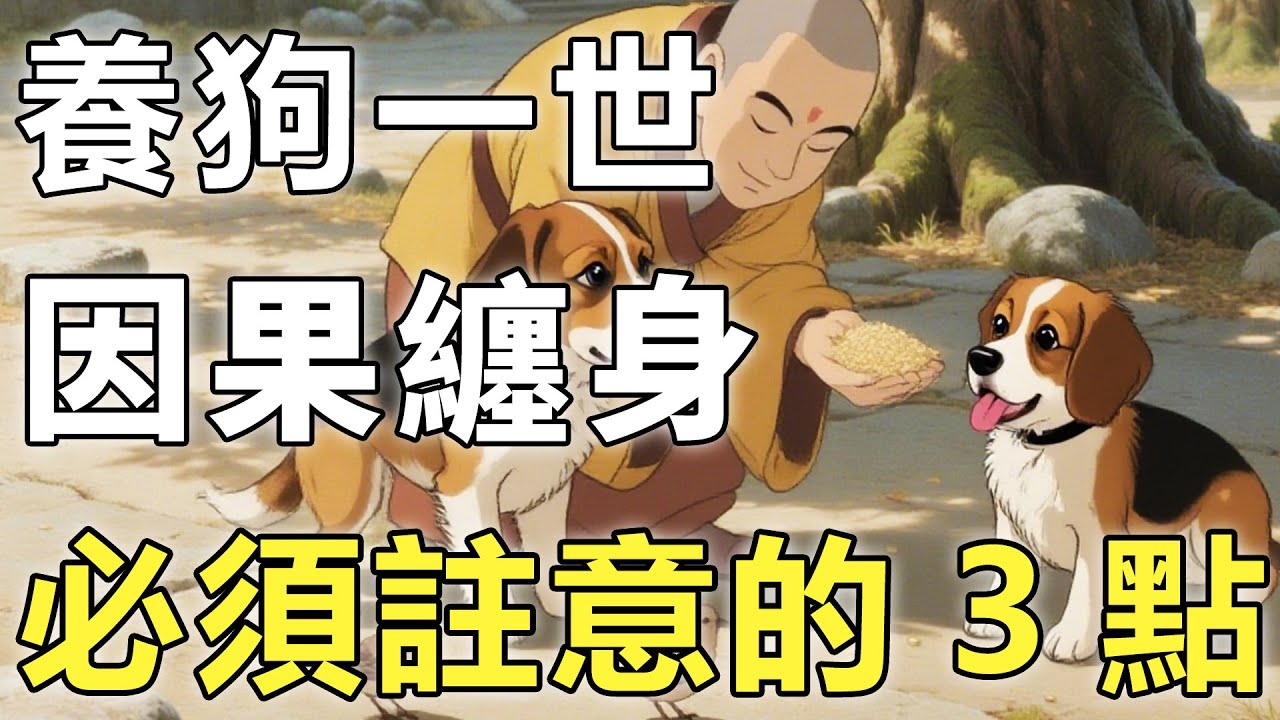 養狗人必須要註意！養狗真會影響人的命運？為什麽會有&ldquo;養狗一世，因果纏身&rdquo;【因果|狗|萌寵】